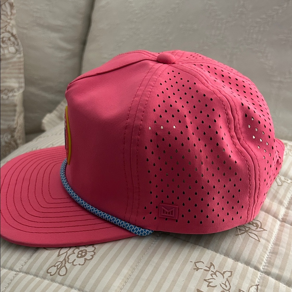 Melin Coronado Hydro Neon Collection Pink Cap with Logo - Picture 2 of 8